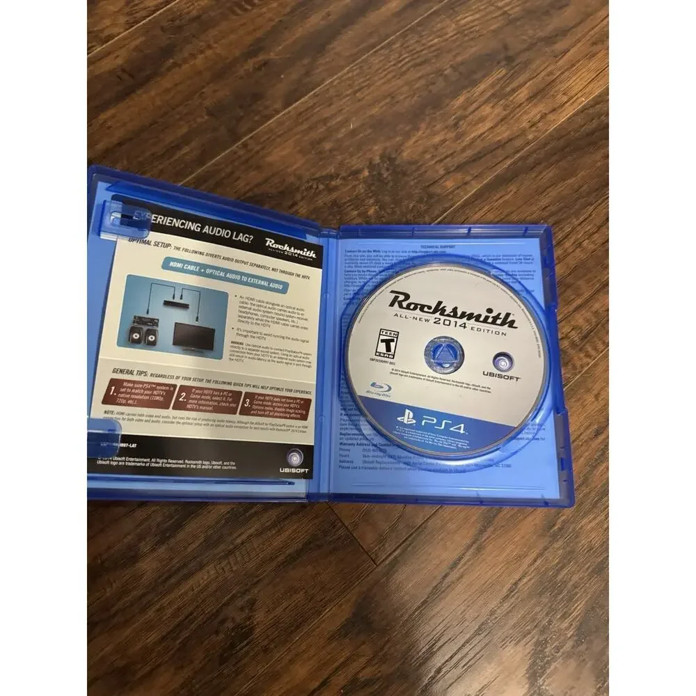 RockSmith 2014 Edition Sony PlayStation 4 Game Only No Manual